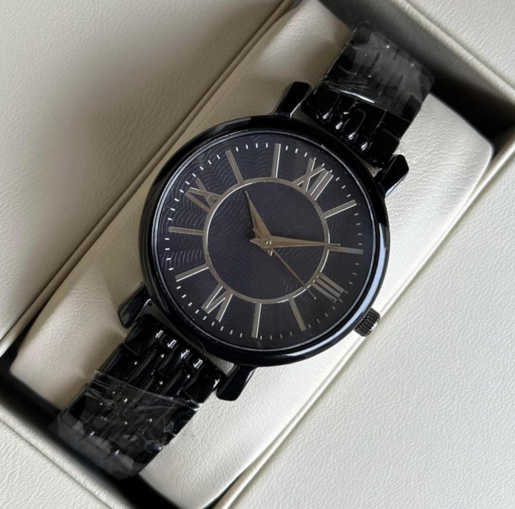 Woman black watch