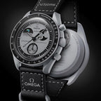 TRPOmega Speedmaster Moonswatch greyBlack with black belt