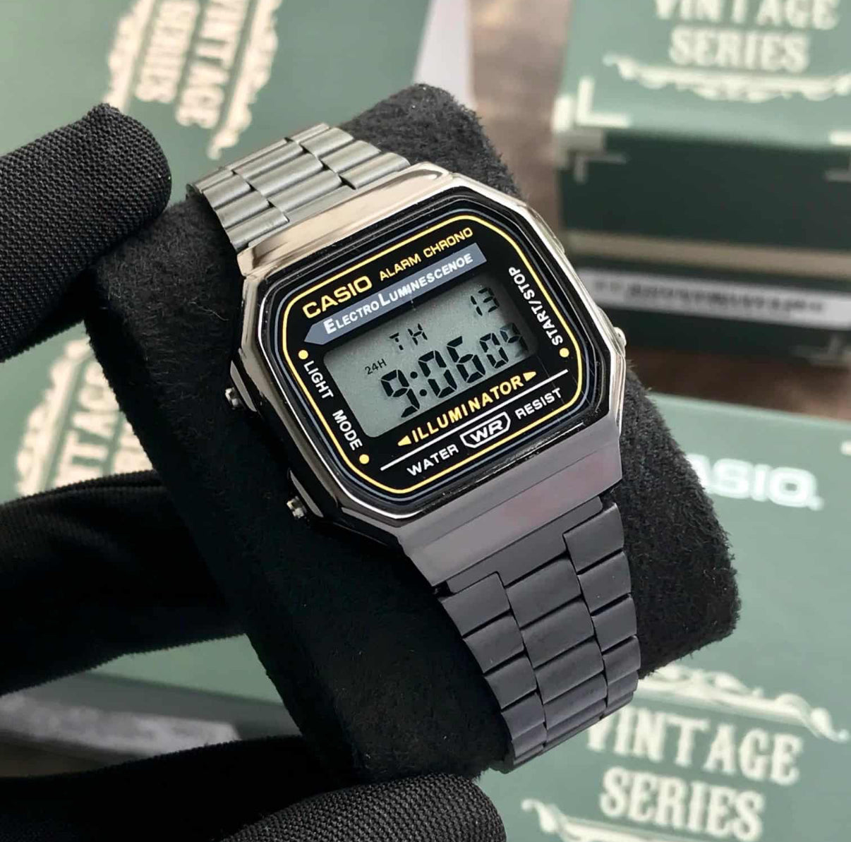 VINTAGE-168 UNISEX-JEWELRY-BLACK