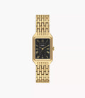 Fossil-Rectangle-Gold-Black