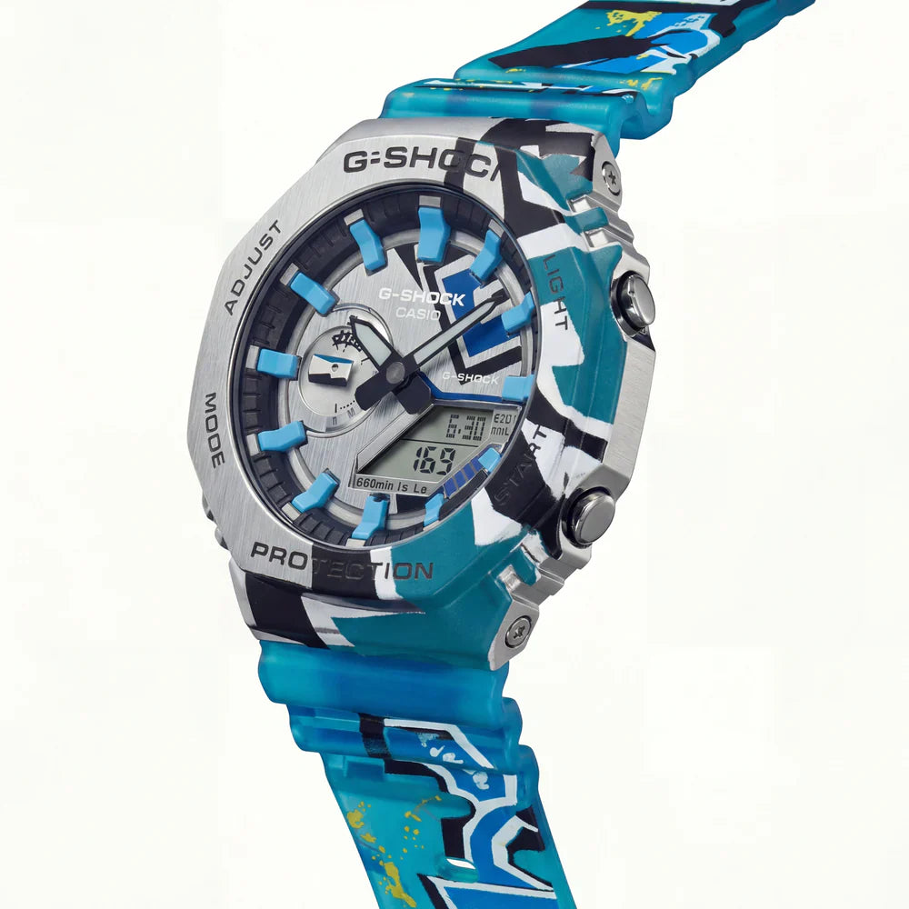 G-Shock GA 2100 spirit blue