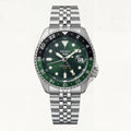 Emerald Green GMT Automatic Steel Watch