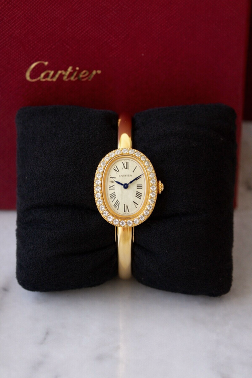 Cart*er Baignoire Gold Diamond case