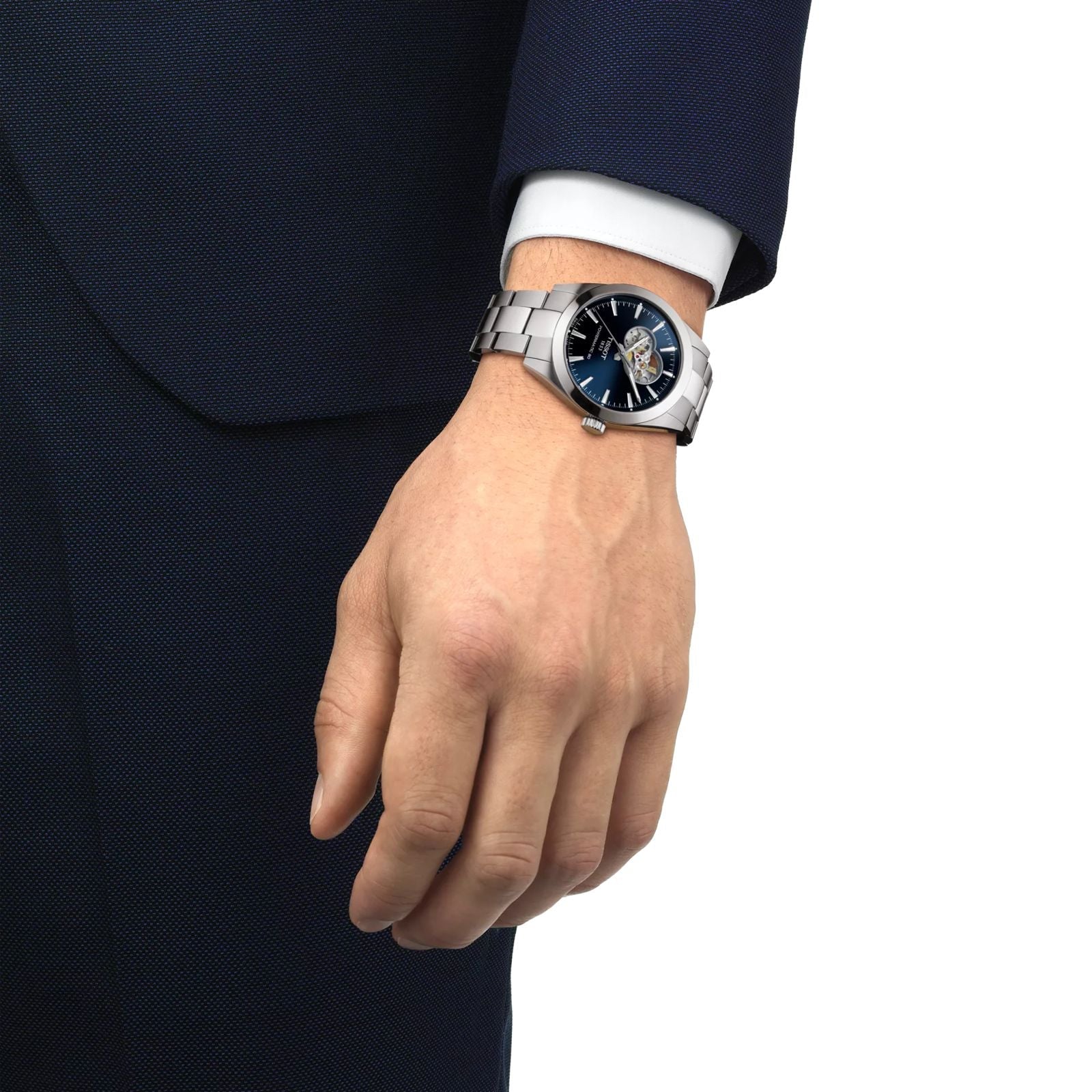 Tissot Gentleman Powermatic 80 Open Heart HIGH PREMIUM QUALITY AUTOMATIC