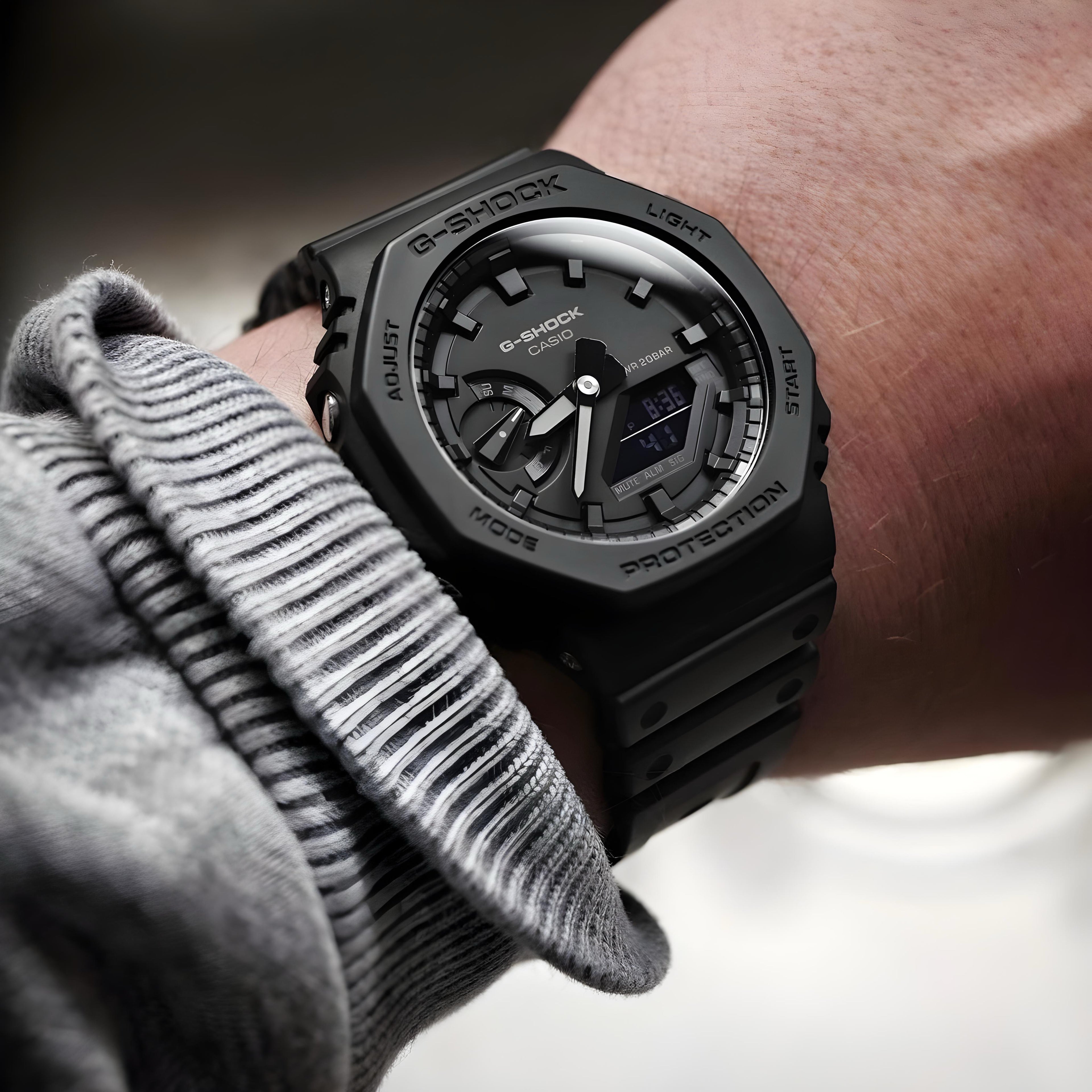 G-SHOCK-2100-Black MEN
