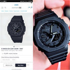 G-SHOCK-2100-Black MEN