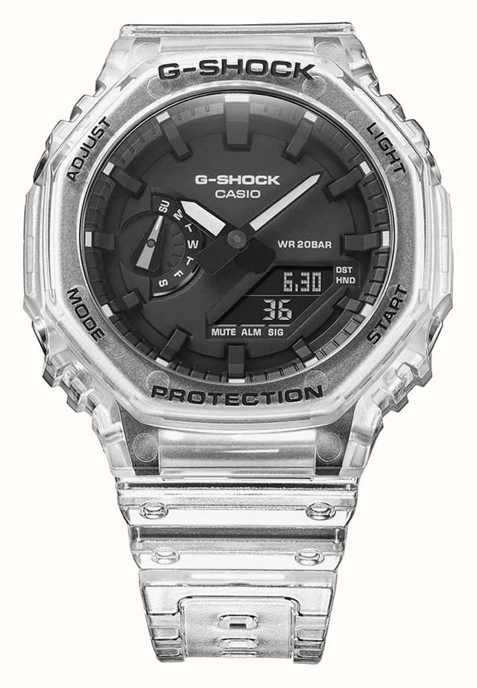 G-Shock GA 2100 1A2ER  Clear Case