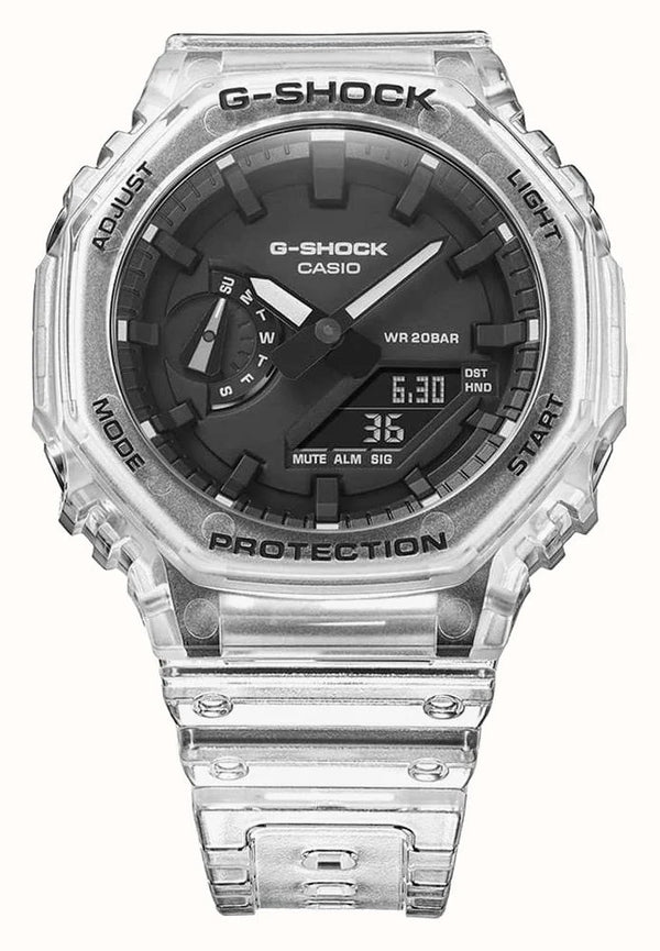 G-Shock GA 2100 1A2ER  Clear Case