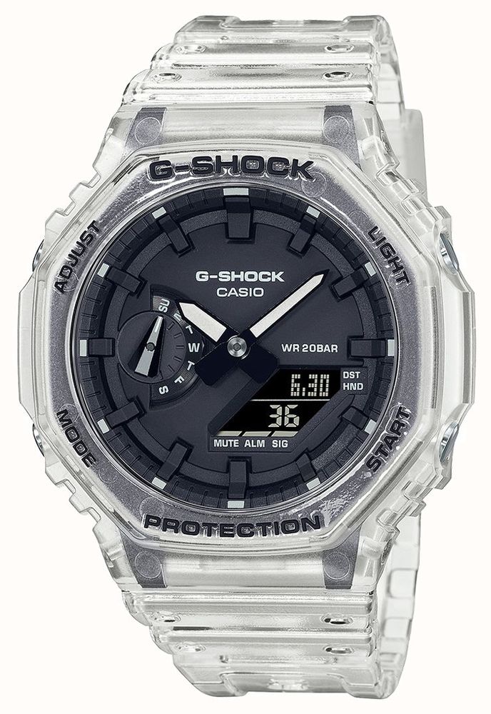 G-Shock GA 2100 1A2ER  Clear Case